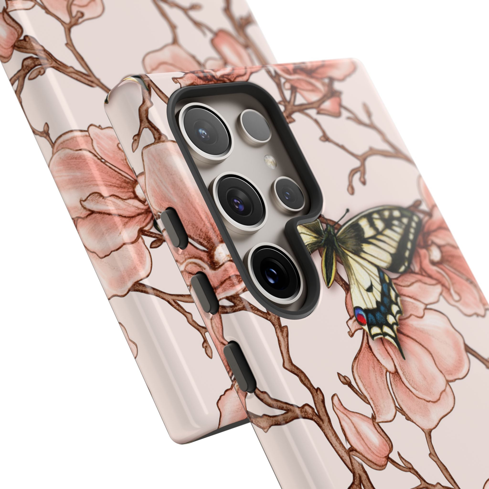 Butterflies and Magnolias Harmony - Samsung Case