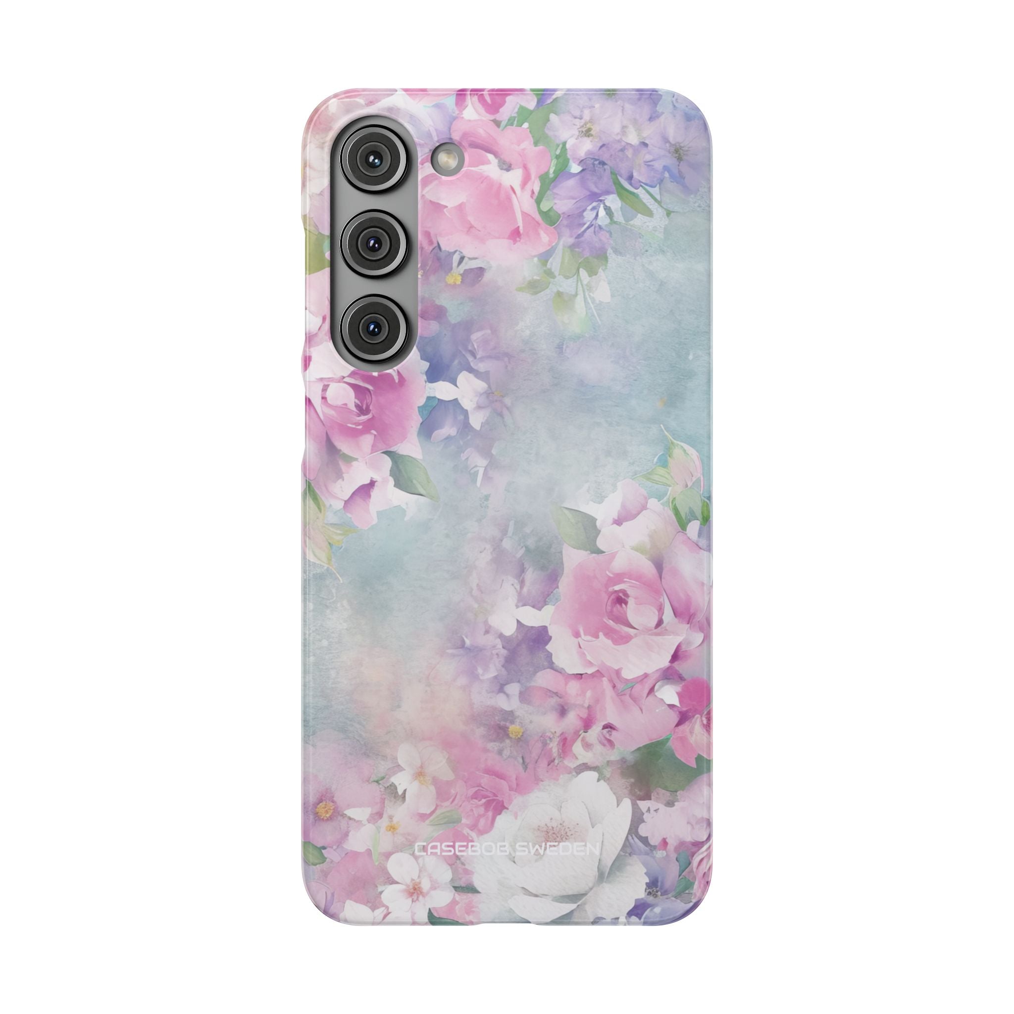 Dreamy Floral Watercolor - Slim Samsung S23 Phone Case