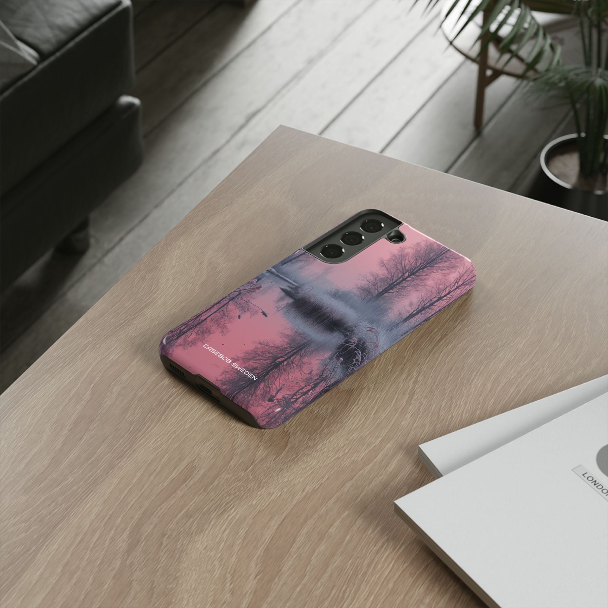 Pink Serenity Case - Tough Samsung S22 Phone Case