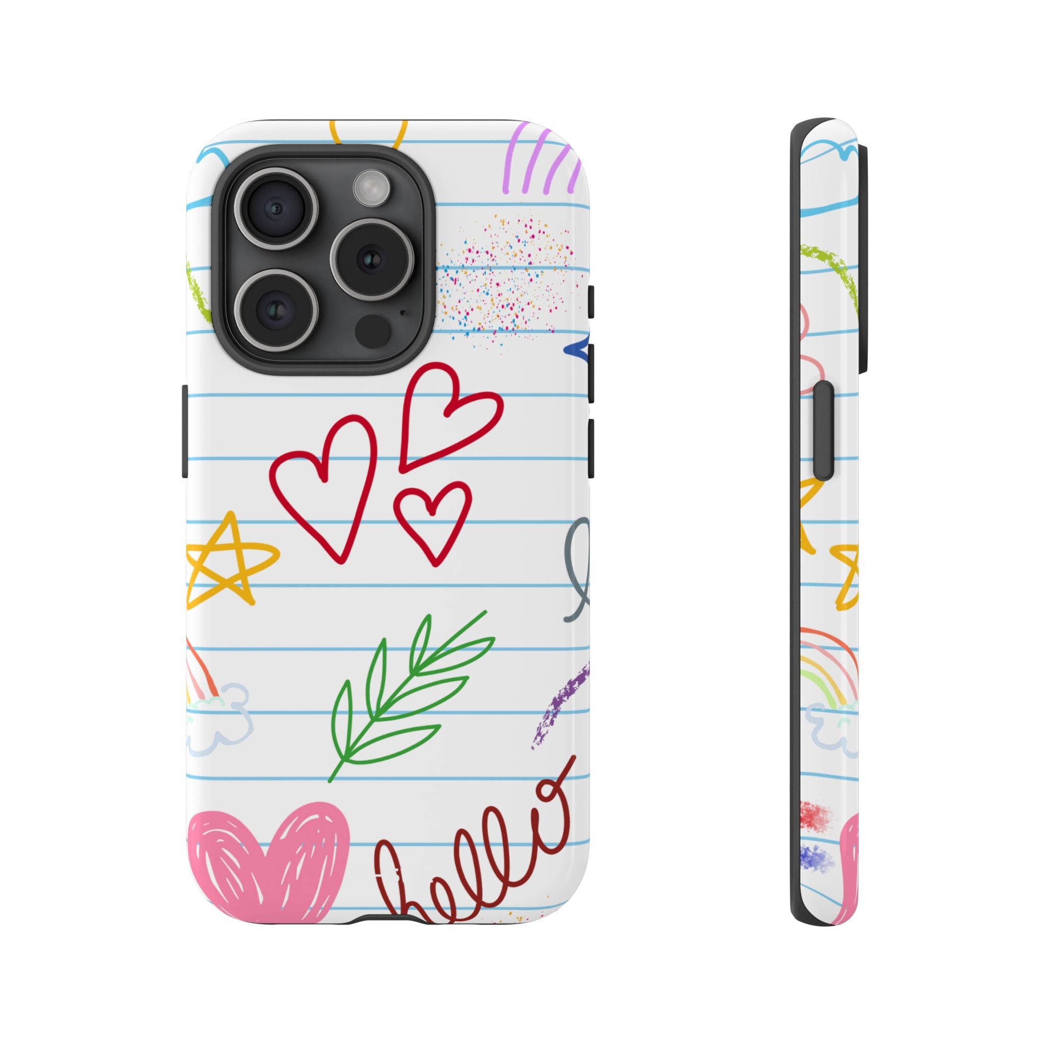 Hearts Dance Happily - iPhone Case