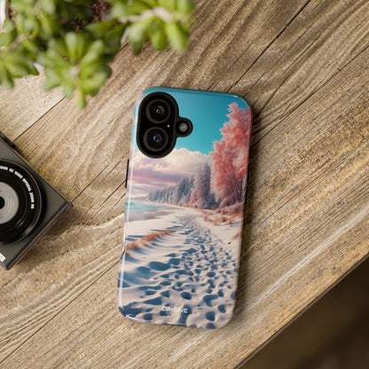 Shadows Embrace Waves - iPhone Case