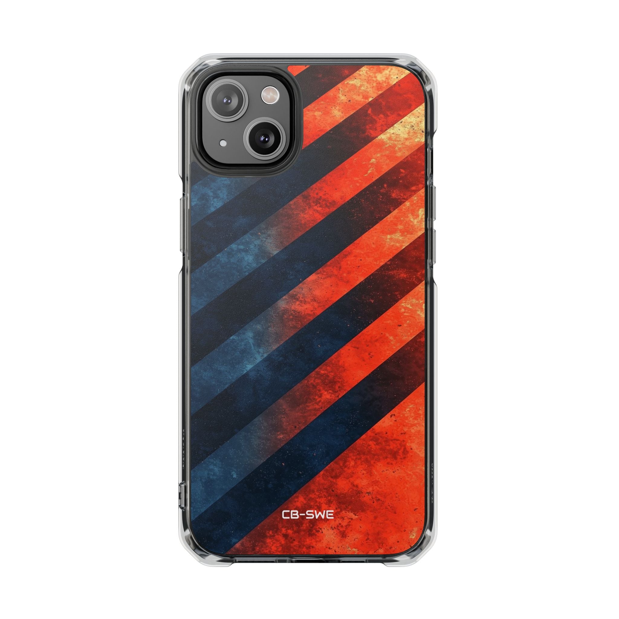 Dynamic Color Stripes iPhone Case - Impact
