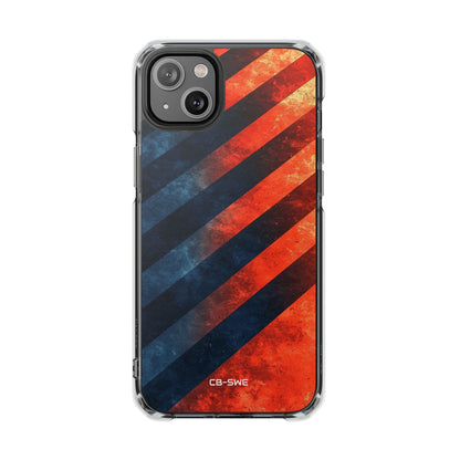 Dynamic Color Stripes iPhone Case - Impact