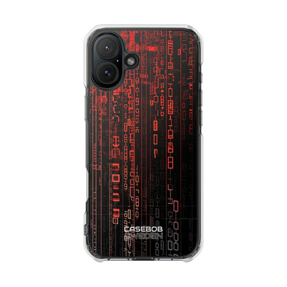 Neon Circuit Dreams iPhone 16 - Impact Clear+