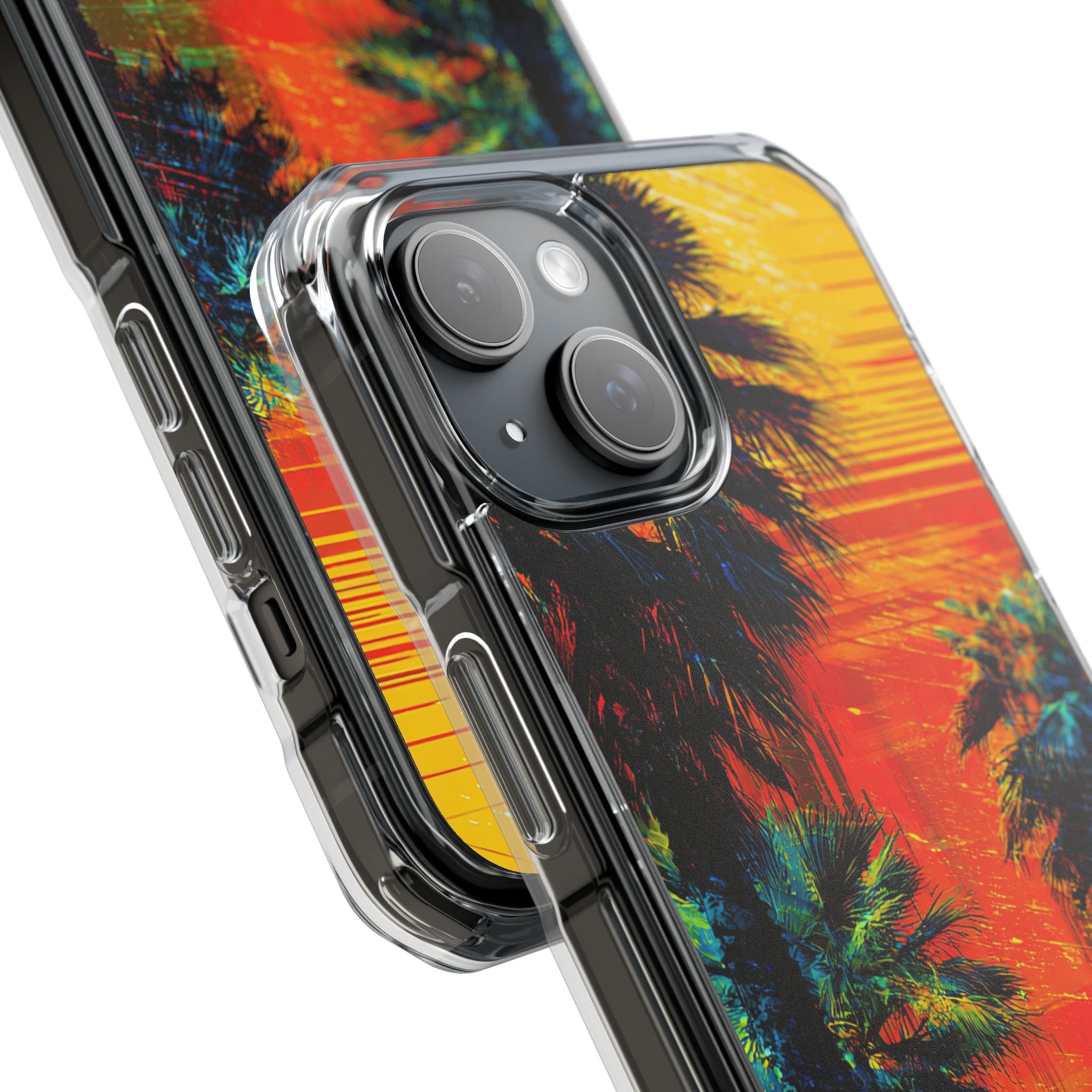 Summer Sunset Palms iPhone Case - Impact