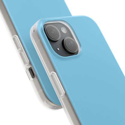 Himmelblaue iPhone-Hülle - Flexi
