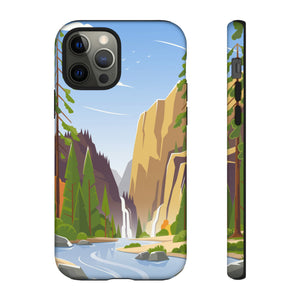 Waterfall at National Park - Protective Phone Case