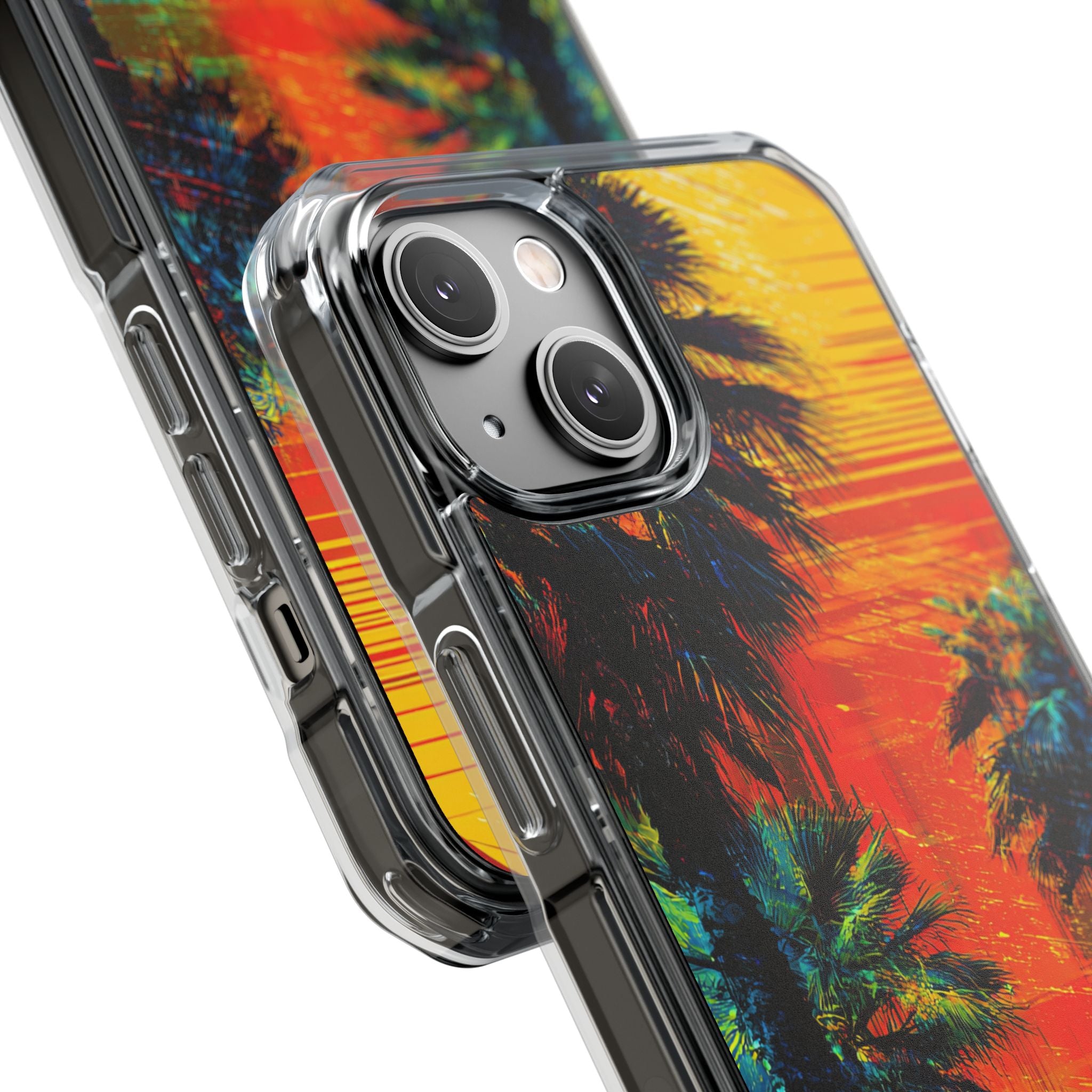 Summer Sunset Palms iPhone Case - Impact