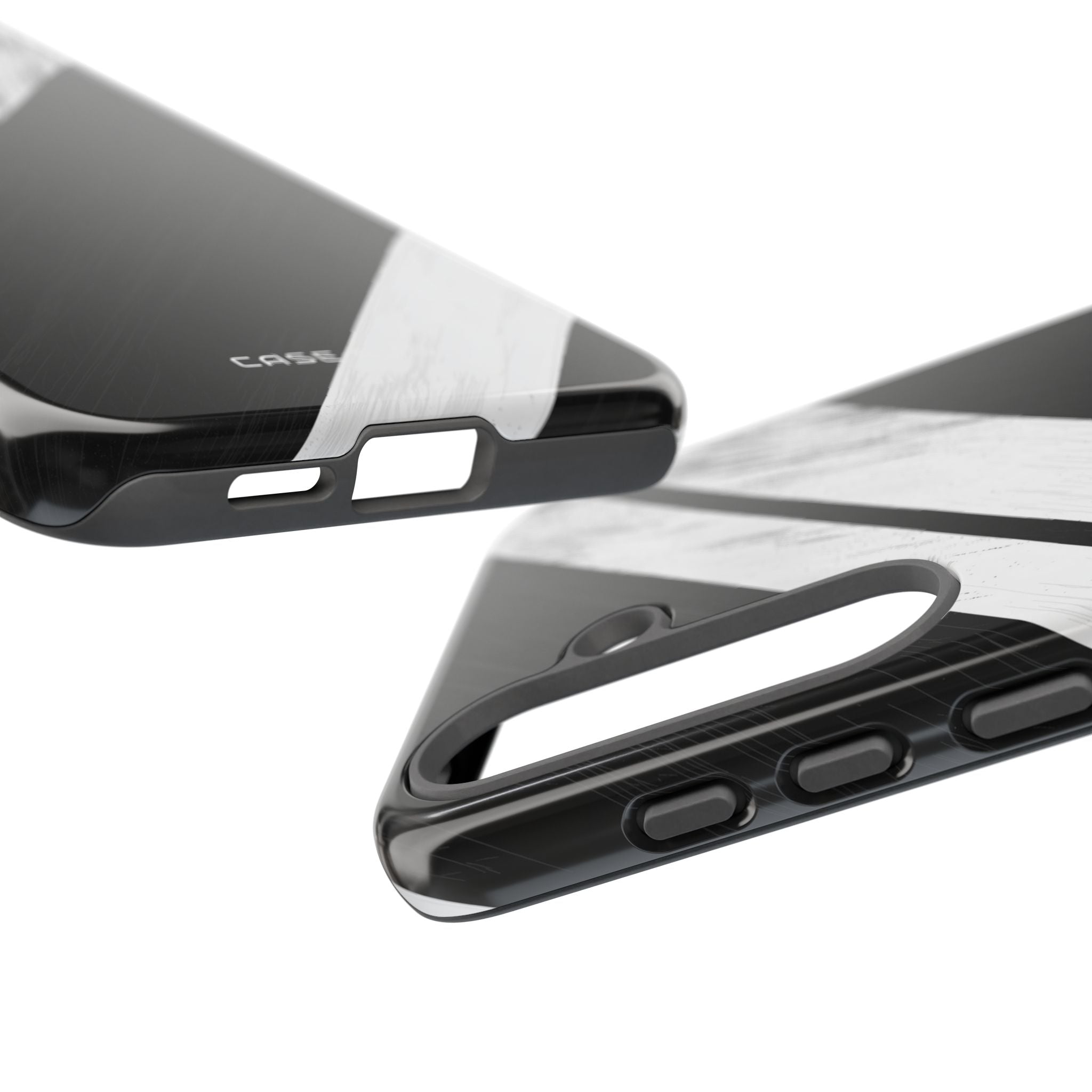 Distressed Stripe Motion Samsung S25 Plus Case - Tough