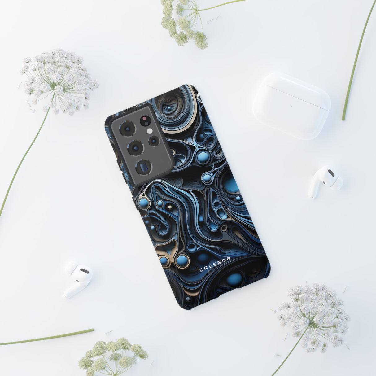 Blue Blossom Deco-Focus Fusion - Protective Phone Case