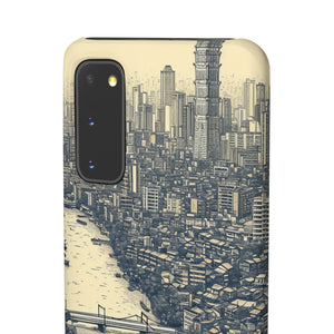 Nostalgic Metropolis | Slim Phone Case for Samsung