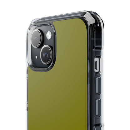 Olive iPhone 15 - Clear Impact Phone Case