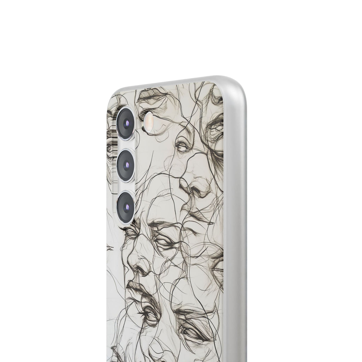 Ethereal Faces | Flexible Phone Case for Samsung Galaxy