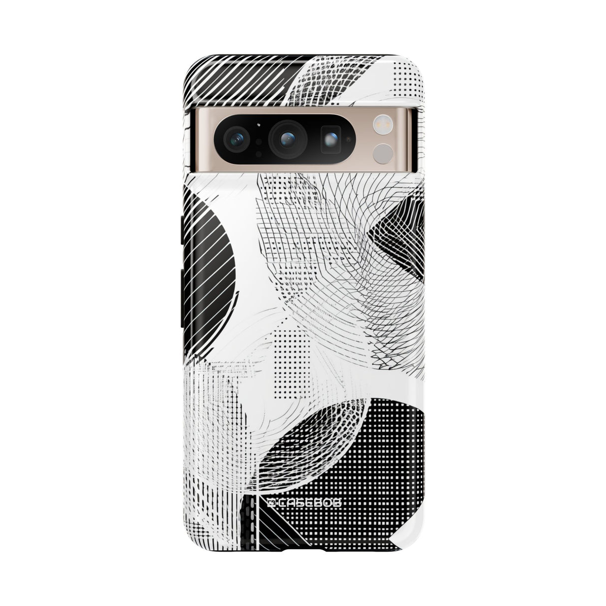 Monochrome Dynamics | Protective Phone Case for Google Pixel