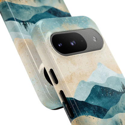 Moonlit Mountains Google Pixel 9 Case - Tough