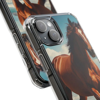 Blazing Horse iPhone 15 Plus Case - Impact
