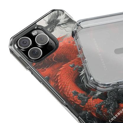 Zen Dragon Harmony iPhone 16 - Clear Impact Phone Case