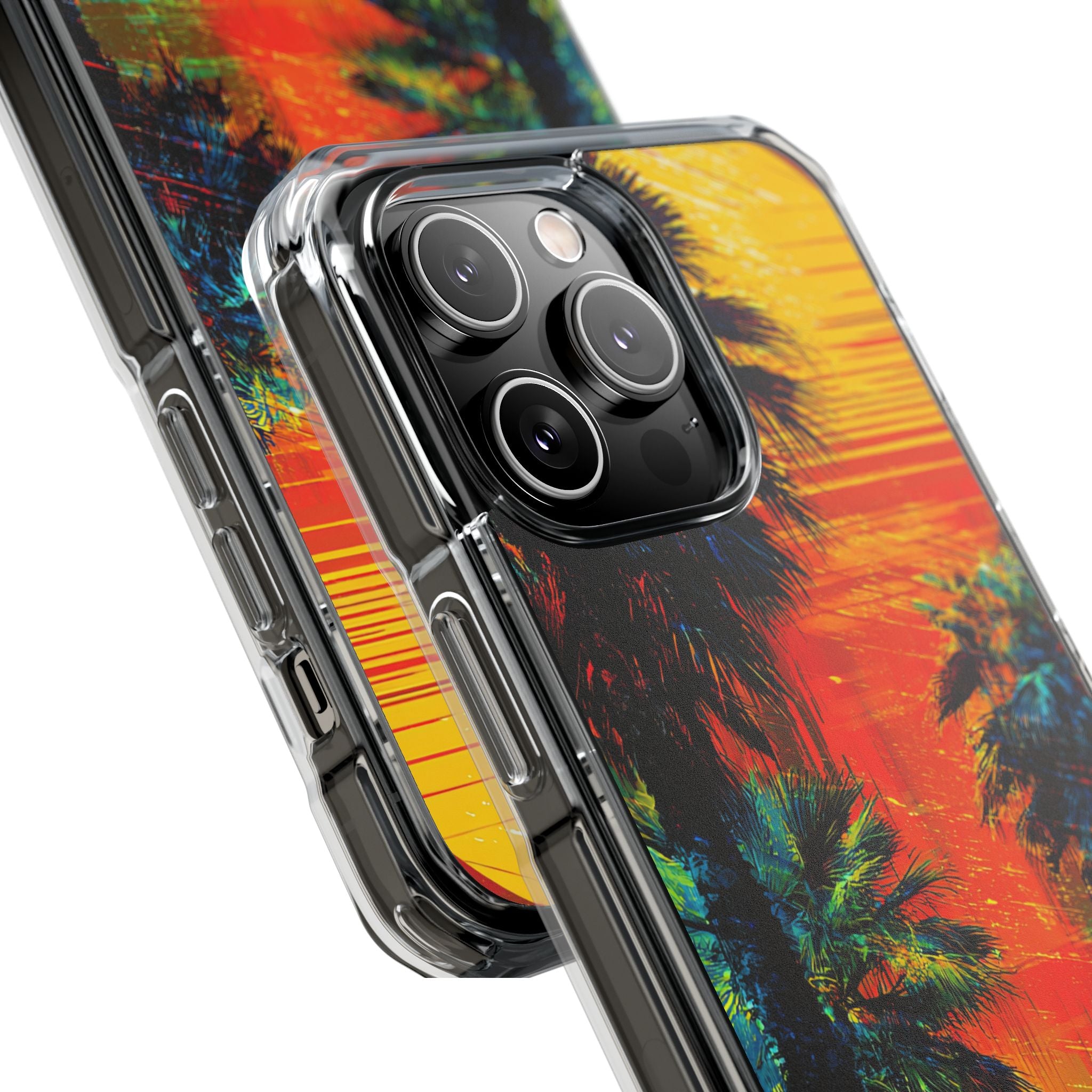 Summer Sunset Palms iPhone Case - Impact
