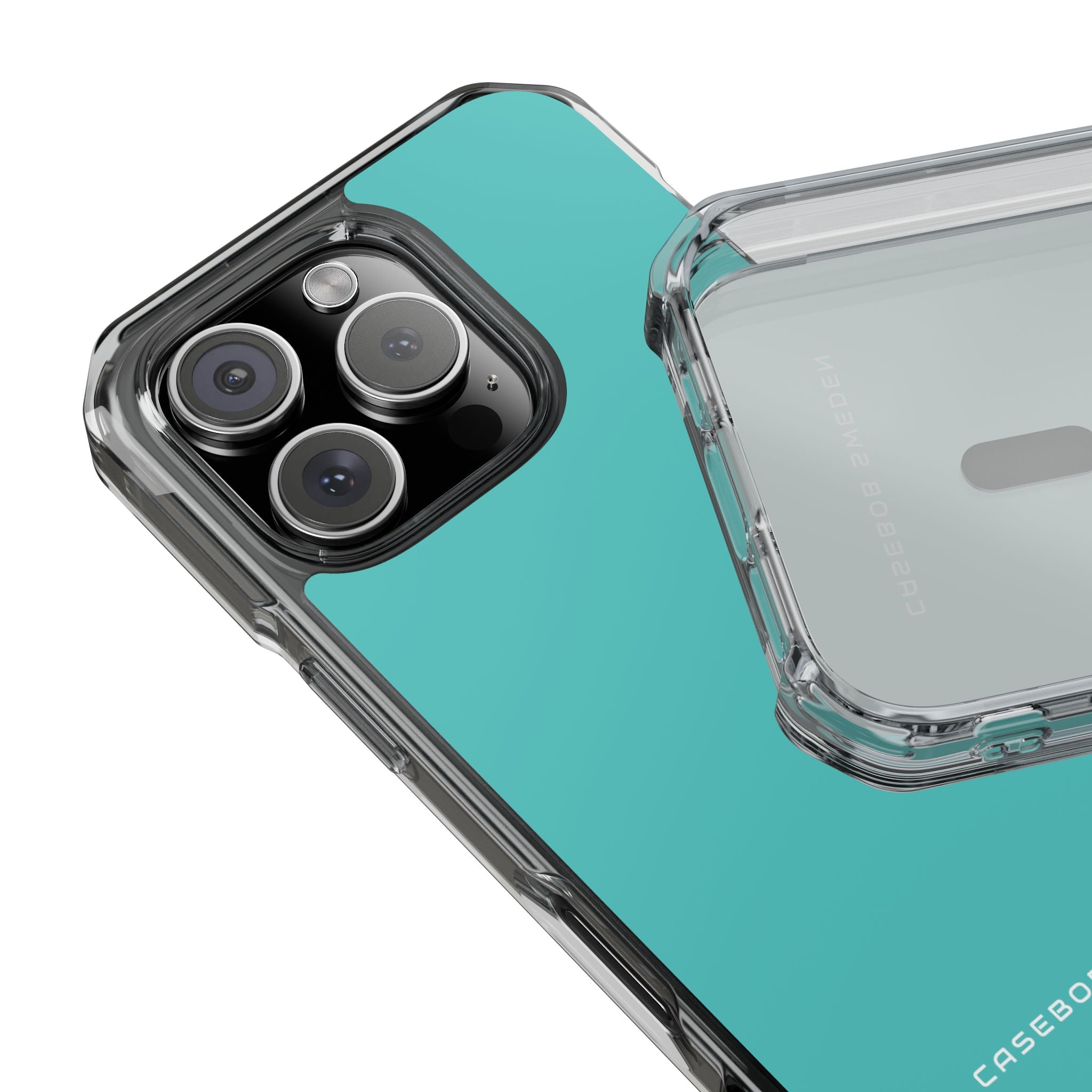 Medium Turquoise iPhone 16 - Clear Impact Phone Case