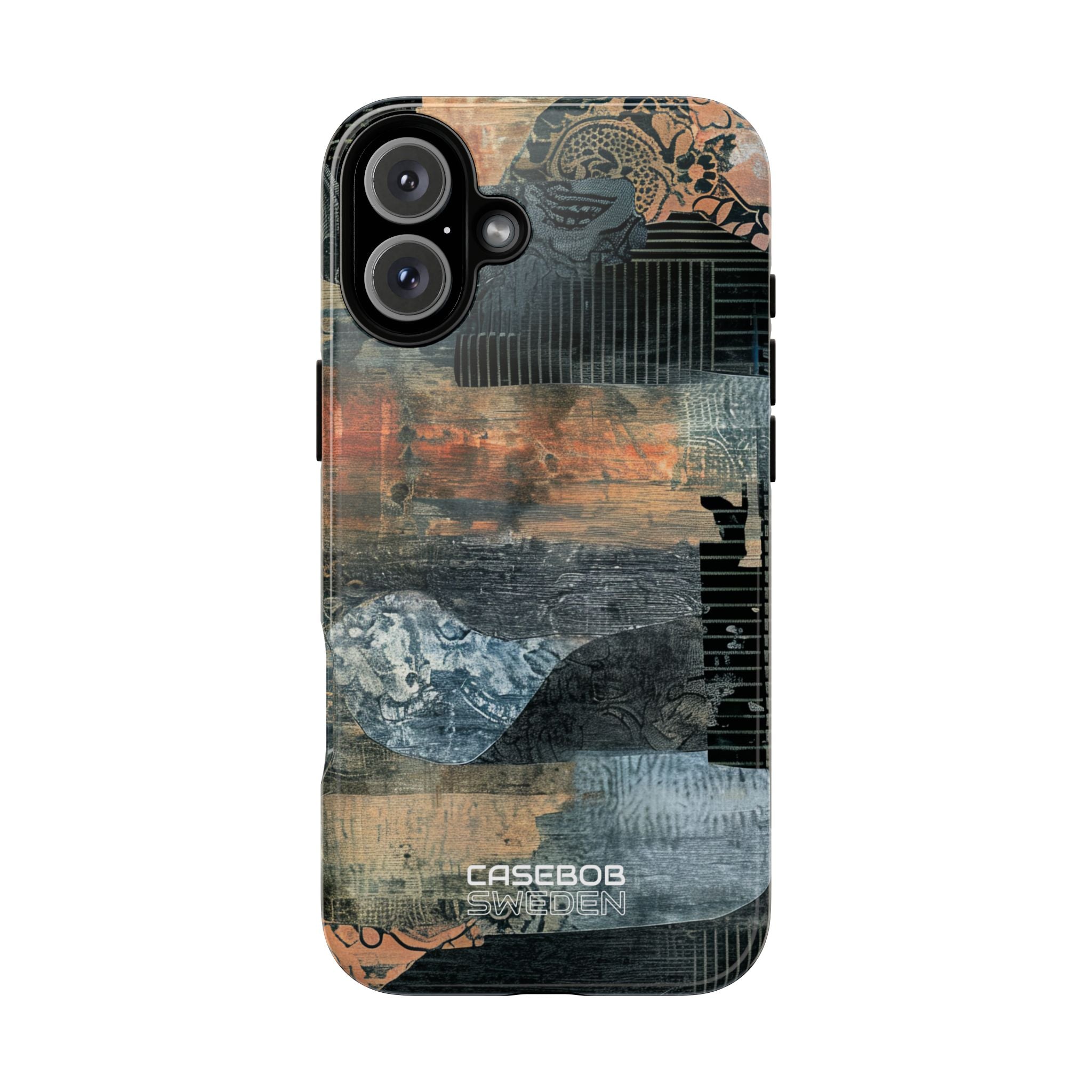 Rust Bloom Tangle iPhone 16 - Tough