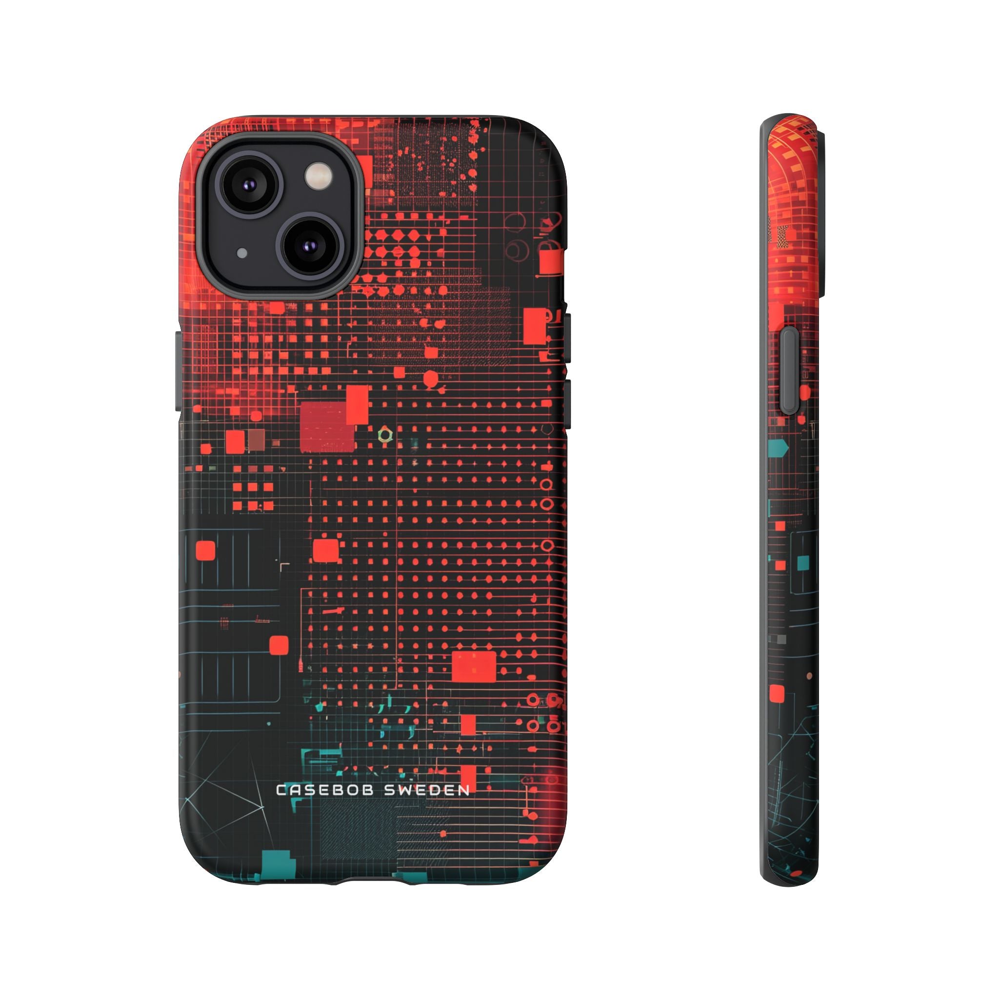 Gradient CyberFlux iPhone 14 - Tough Phone Case