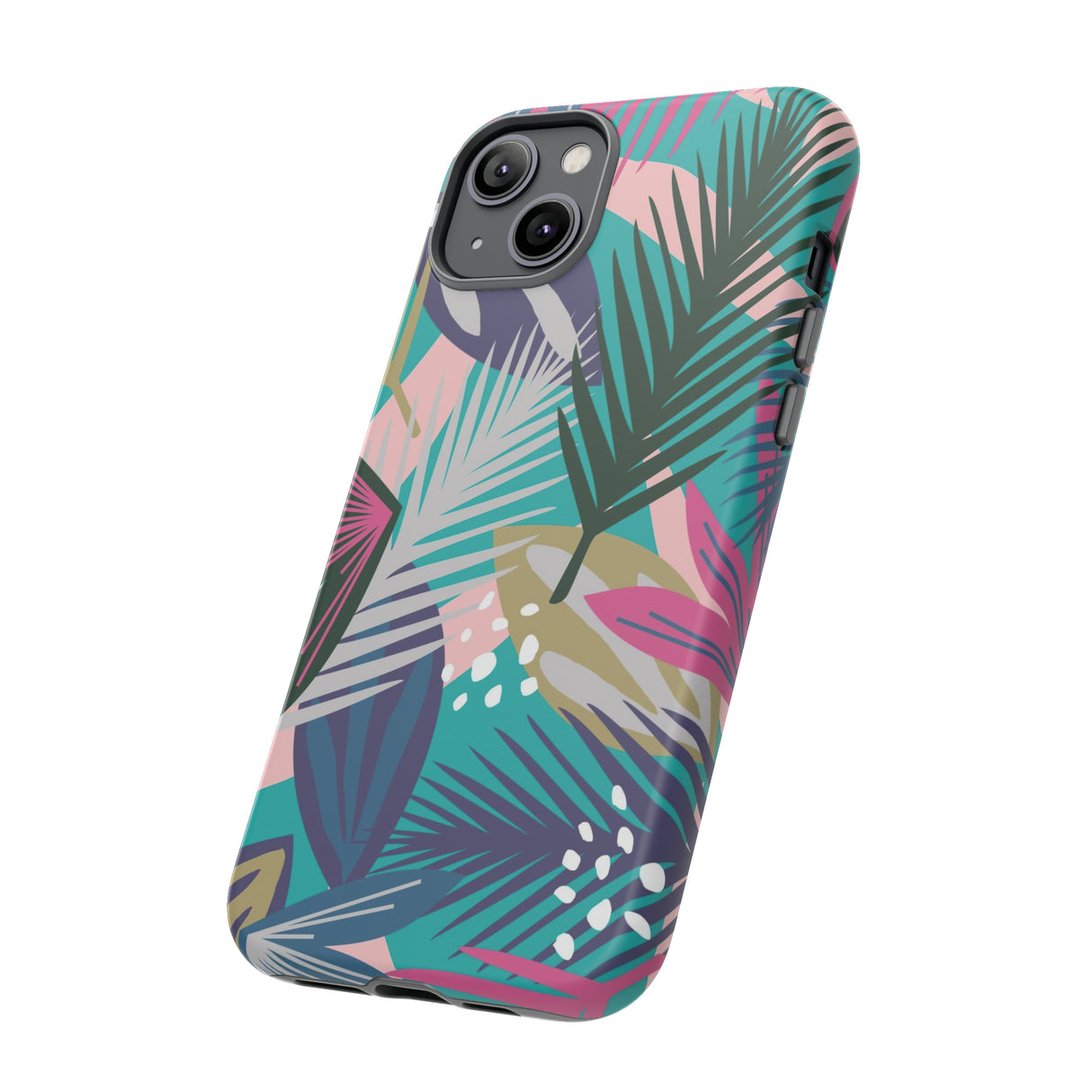 Tropical Leaf Loki - Protective Phone Case