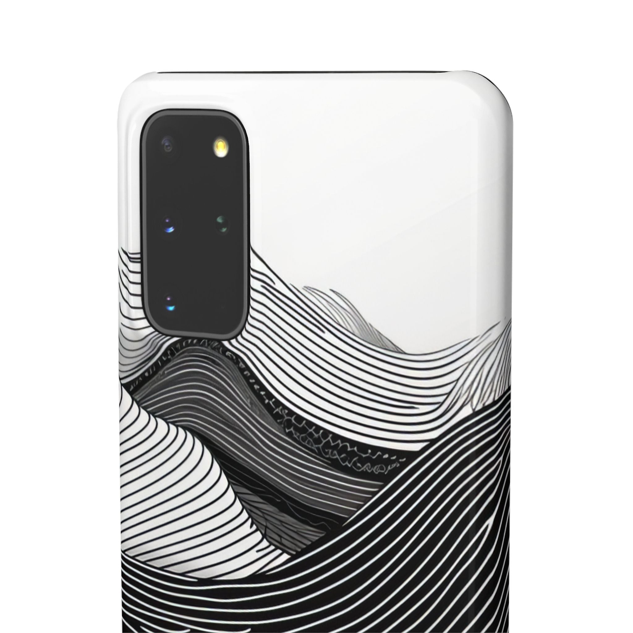 Undulating Horizon Waves Samsung S20 - Slim Phone Case