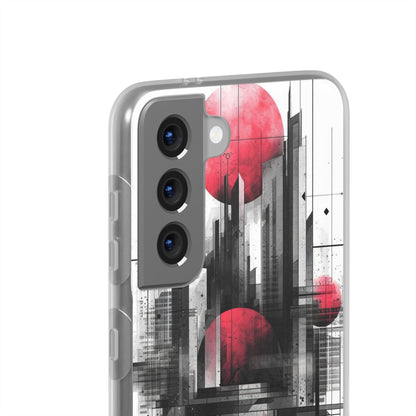 Cyber Gridscape | Flexible Phone Case for Samsung Galaxy