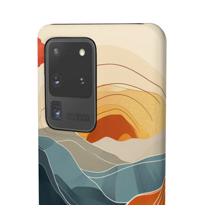 Sunset Waves | Slim Phone Case for Samsung