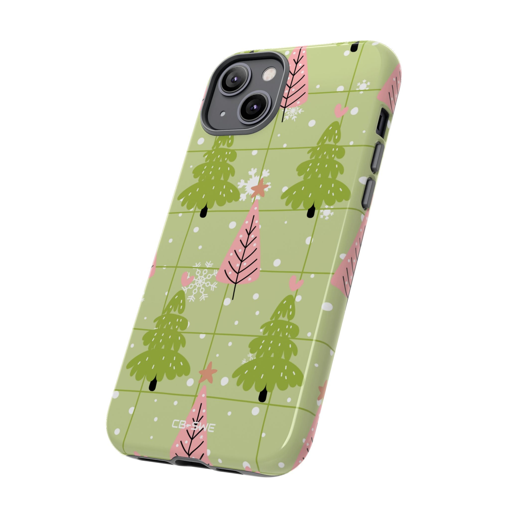 Whimsical Trees Dance - iPhone Case