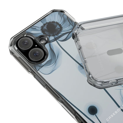 Ethereal X-Ray Flowers iPhone 16 - Clear Impact Phone Case