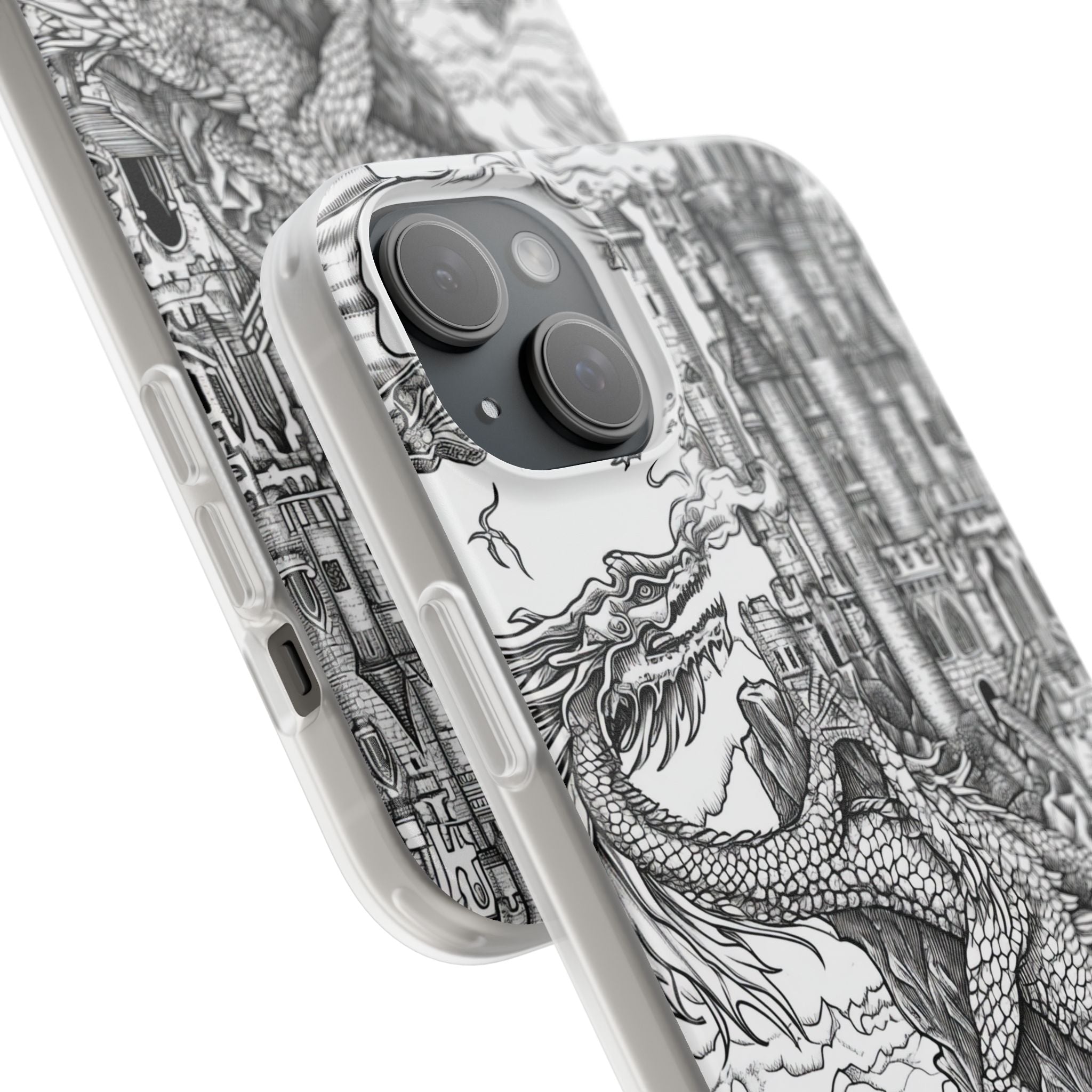 Dragon's Ascent | Flexible Phone Case for iPhone