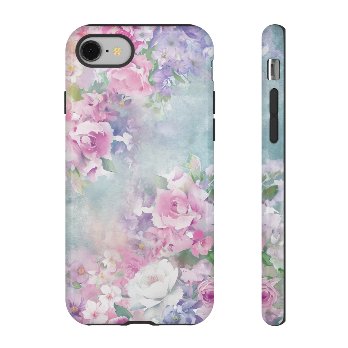 Floral Pastel Whisper - Schutzhülle fürs Handy