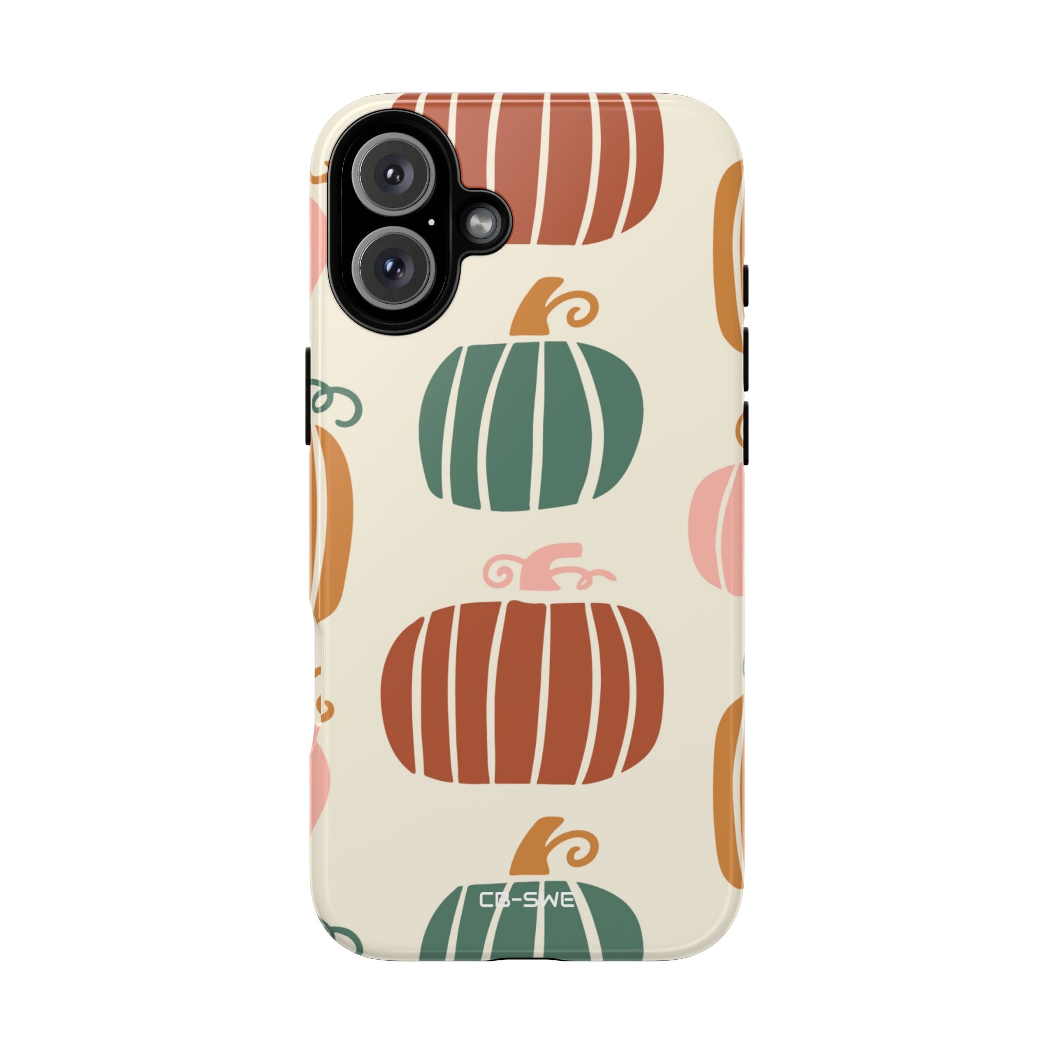 Whimsical Pumpkin Harmony - iPhone Case