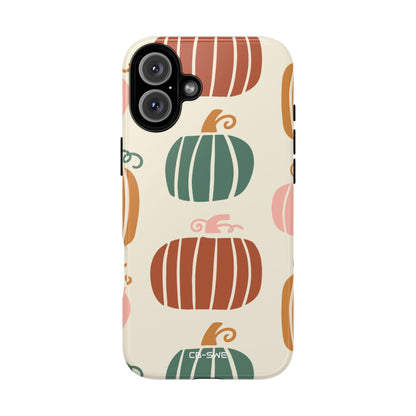 Whimsical Pumpkin Harmony - iPhone Case