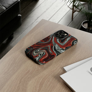 Red Liquid - Protective Phone Case