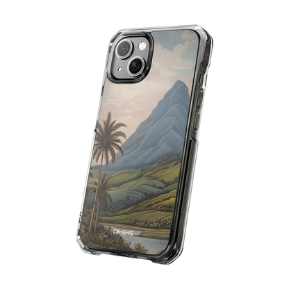 Serene Mountain Oasis iPhone Case - Impact