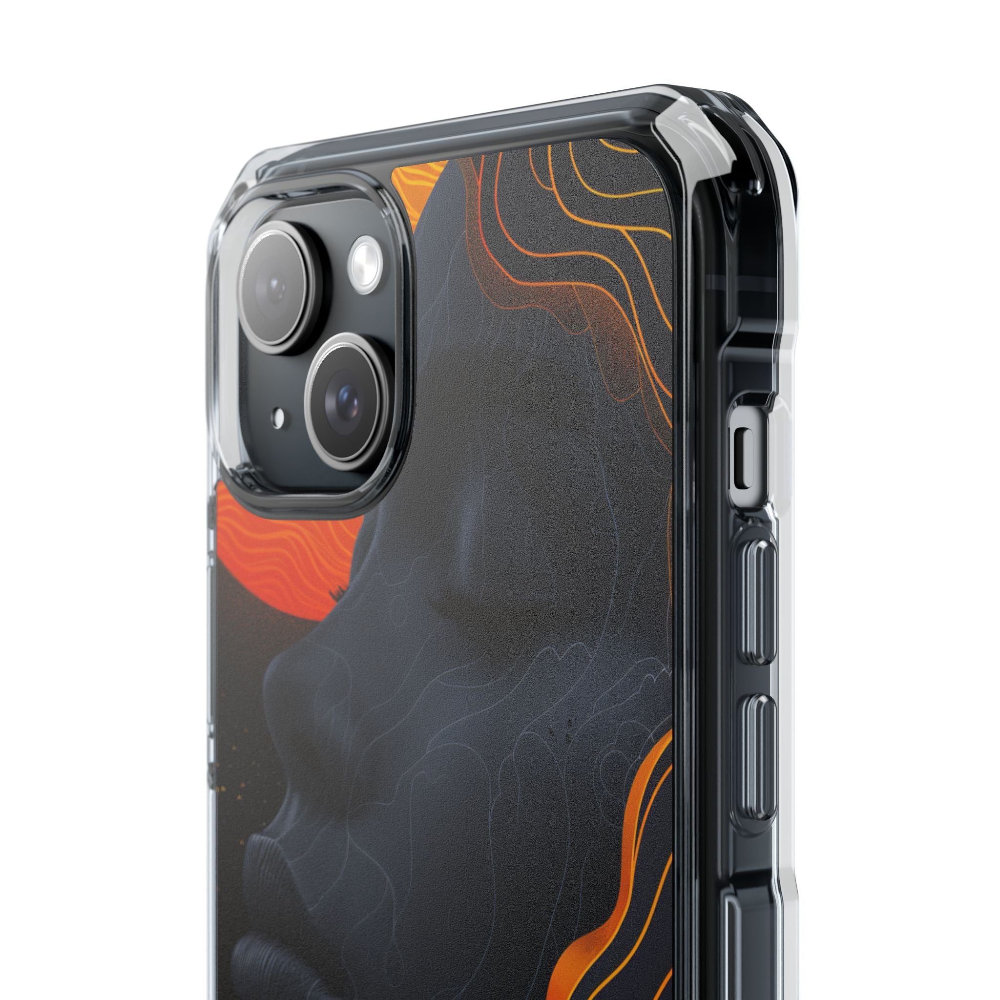 Zen Serenity Fusion iPhone 15 - Clear Impact Phone Case