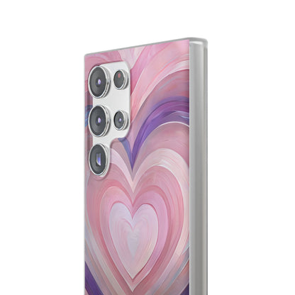 Radiant Heartbrush Samsung S23 Ultra Case - Soft