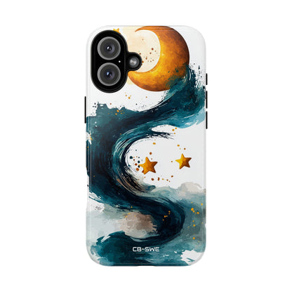 Celestial Waves Dance - iPhone Case