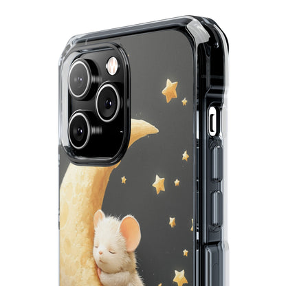 Moon Cradles Mouse iPhone Case - Impact