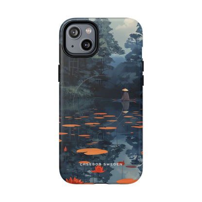 Tranquil Lotus Reflections iPhone 14 | Tough+ Phone Case