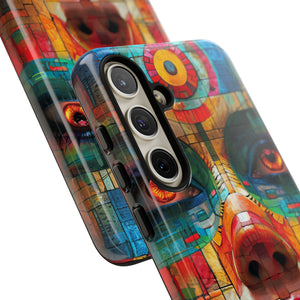 Cultural Geometric Treasures - Protective Phone Case