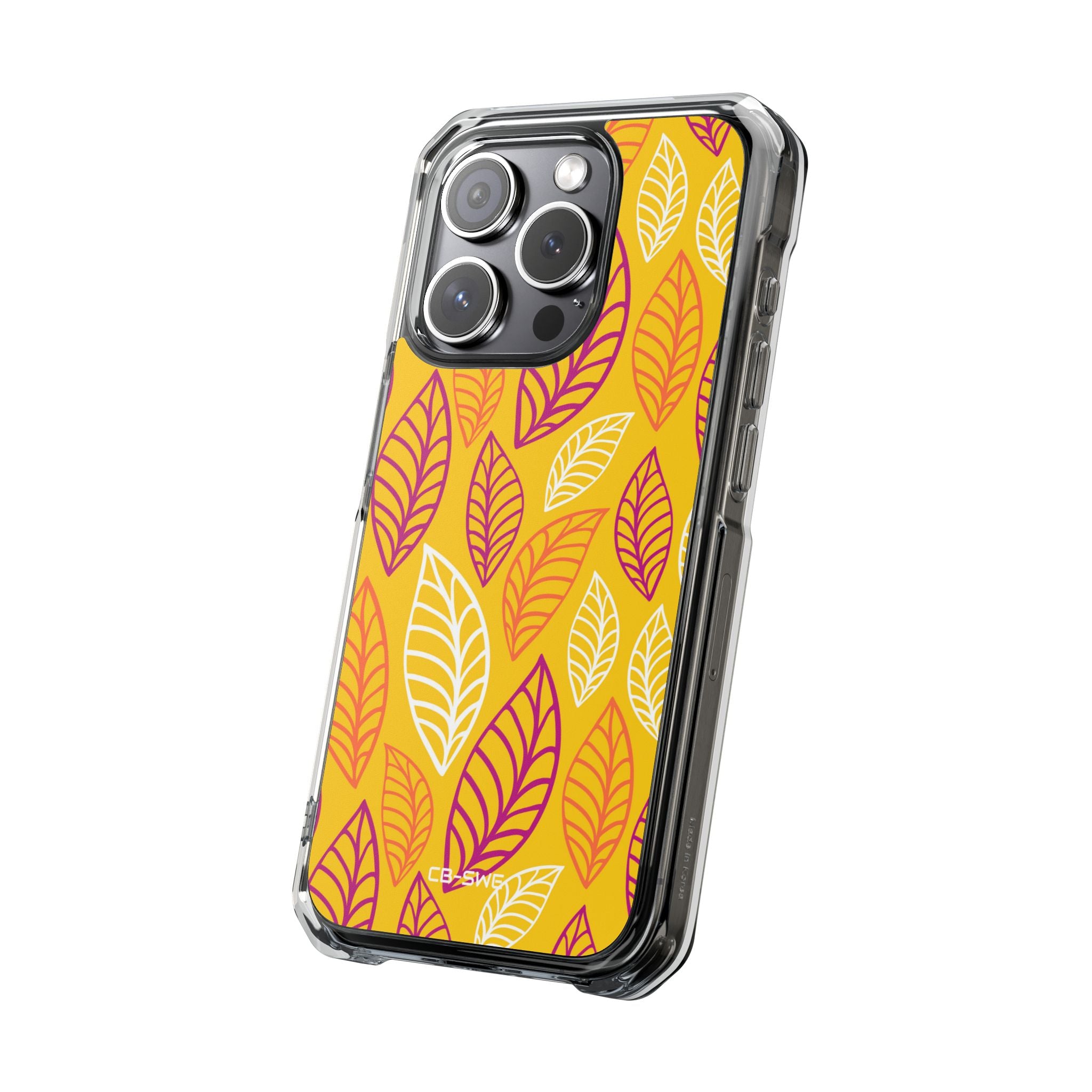 Vibrant Leaf Symphony iPhone Case - Impact