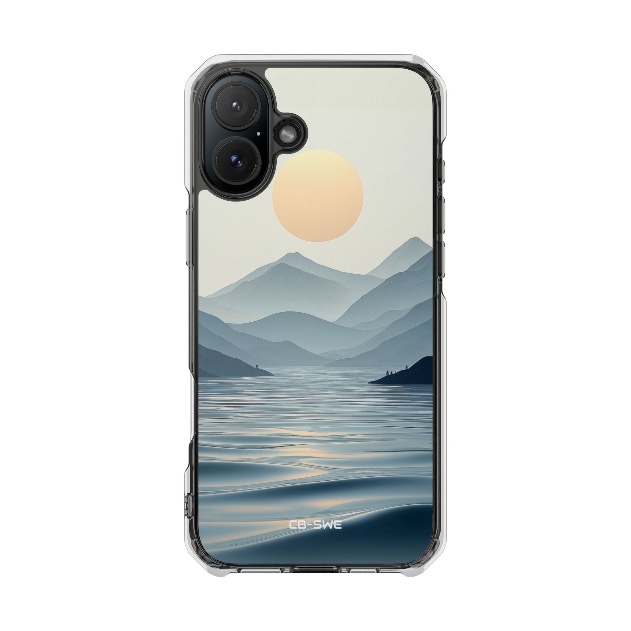 Gentle Waves Reflect iPhone Case - Impact