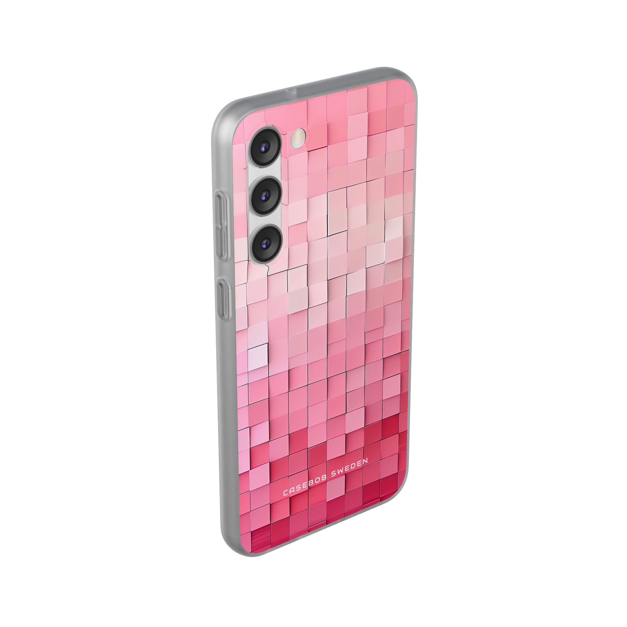 Gradient Pink Mosaic Samsung S23 - Flexi Phone Case