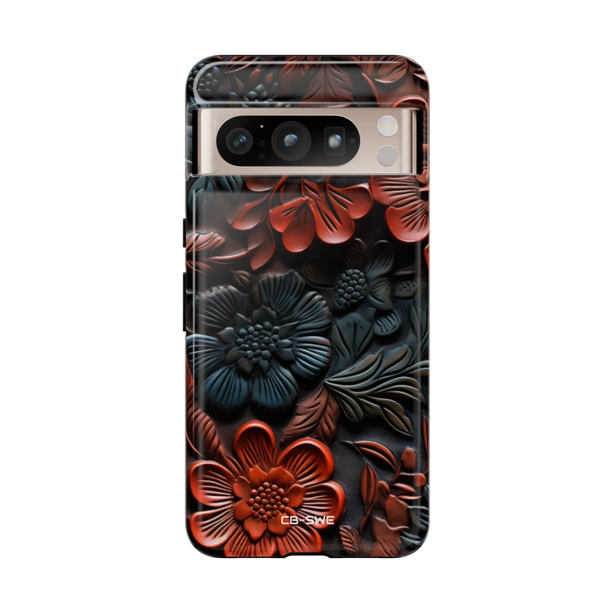 Sculpted Floral Elegance - Google Pixel Case