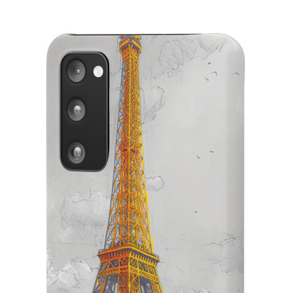 Autumnal Parisian Glow | Slim Phone Case for Samsung