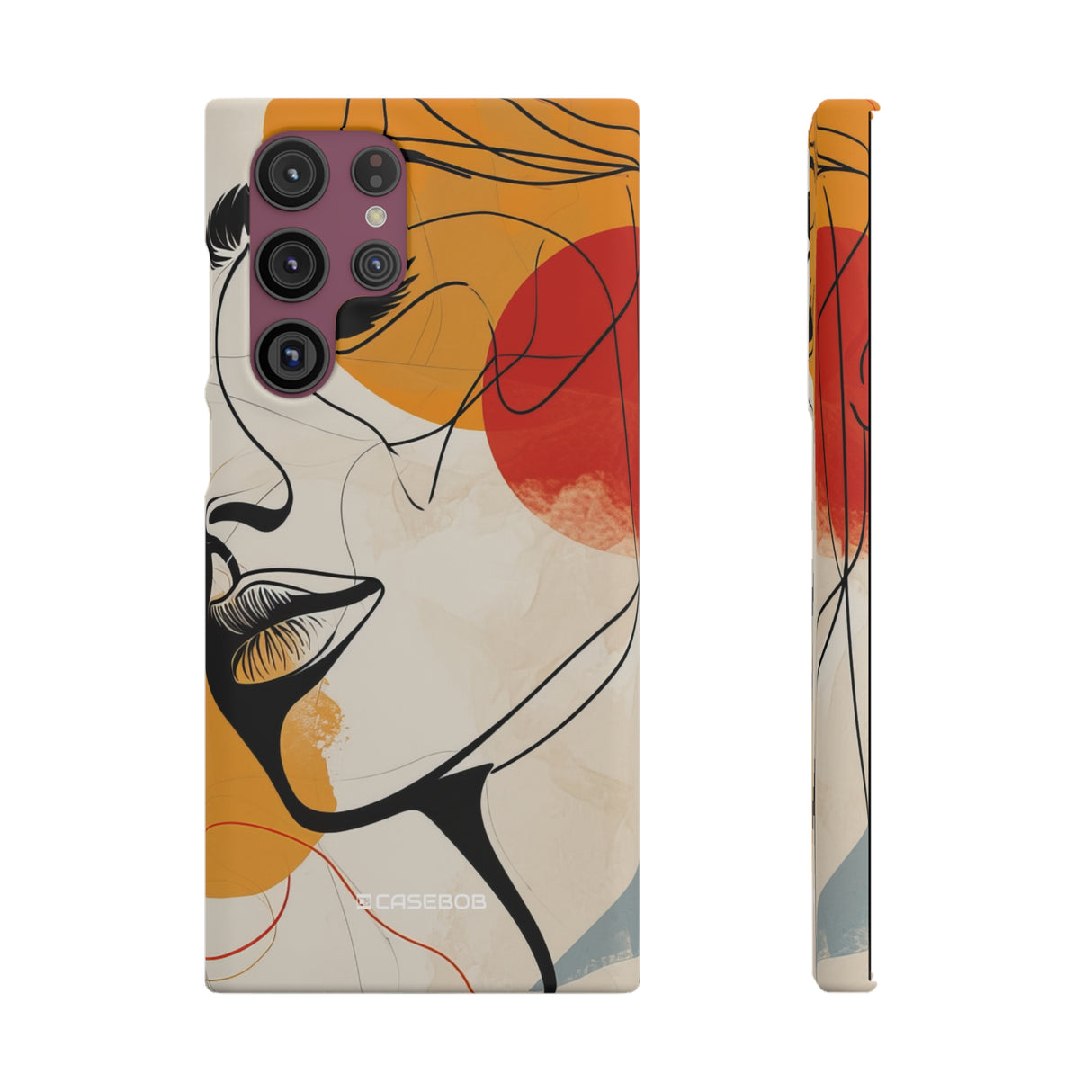 Contemplative Warmth | Slim Phone Case for Samsung