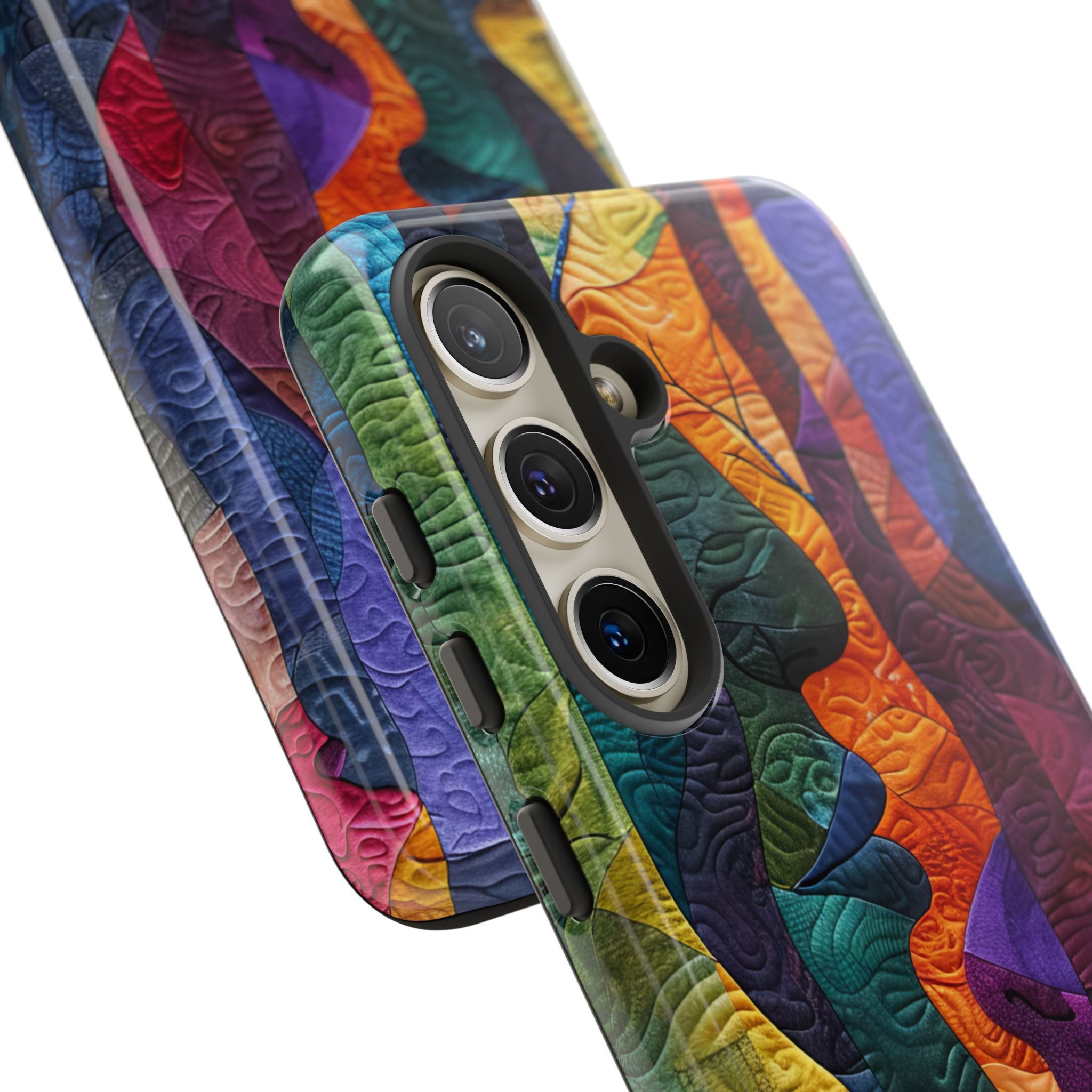 Harmonized Faces and Nature Fusion Samsung S24 - Tough Phone Case